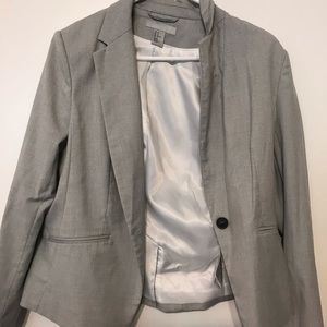 Size 12 H&M Black & White Blazer
